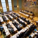 La loi sur le climat a été acceptée jeudi en deuxième lecture au Grand Conseil valaisan après plusieurs heures de débats. (Archives). KEYSTONE/JEAN-CHRISTOPHE BOTT